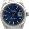 Rolex Datejust 1601 Silver Jubilee Bracelet with Silver Bezel