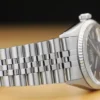 Rolex Datejust 1601 Silver Jubilee Bracelet with Silver Bezel