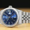 Rolex Datejust 1601 Silver Jubilee Bracelet with Silver Bezel
