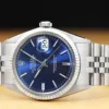Rolex Datejust 1601 Silver Jubilee Bracelet with Silver Bezel