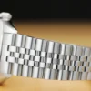 Rolex Datejust 1601 Silver Jubilee Bracelet with Silver Bezel
