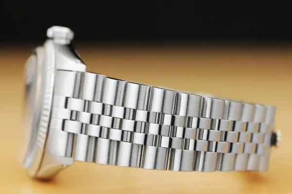 Rolex Datejust 1601 Silver Jubilee Bracelet with Silver Bezel