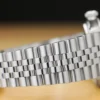 Rolex Datejust 1601 Silver Jubilee Bracelet with Silver Bezel